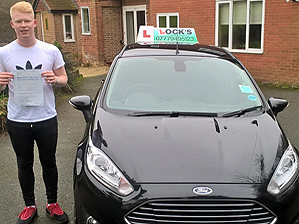 Guy after passing her test.